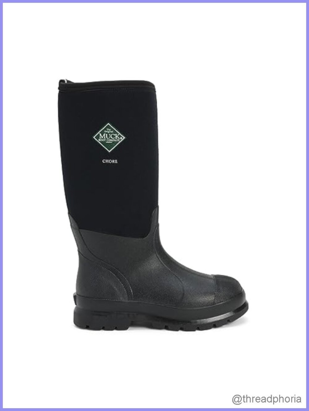 MUCK Chore Classic Tall Work Boot Neoprene Rubber Steel Shank